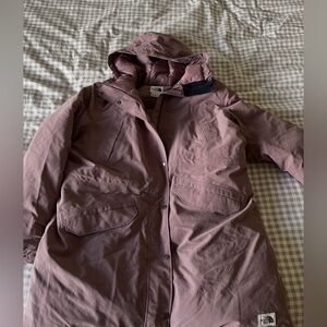 The North Face Women's Mauve parka